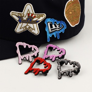 Youmigift Flag With Chain Logo Customize Button Adam Swifties <b>Pins</b> Funny Dog Custom <b>Hat</b> Enamel <b>Pin</b> - Product Image 1