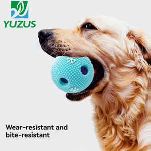 Dayanıklı Sürdürülebilir İçi Boş Ayak İzi Şeklinde Hafif Top Evcil Hayvan Oyuncağı Elastik Isırmaya Dayanıklı Vinil Malzeme Benzersiz Tasarım - Product Image 5