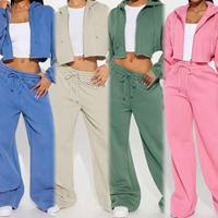 Ensembles de vêtements de sport décontractés pour femmes, ensembles de cardigans pour femmes, ensembles de vêtements de sport multicolores à manches courtes pour femmes