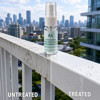 Finition de peinture de qualité industrielle A1, résistante aux rayures, liquide transparent, essence nano micro-silice céramique invisible modifiée