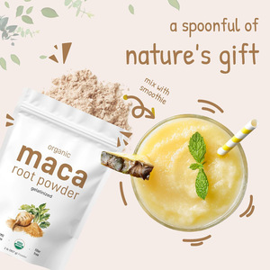 <span class=keywords><strong>Polvo</strong></span> de <span class=keywords><strong>Maca</strong></span> Herbal Vegano Natural de Marca Privada para Belleza y Energía con <span class=keywords><strong>Beneficios</strong></span> Antioxidantes y Apoyo Inmunológico 150g para Adultos Unisex - Product Image 4