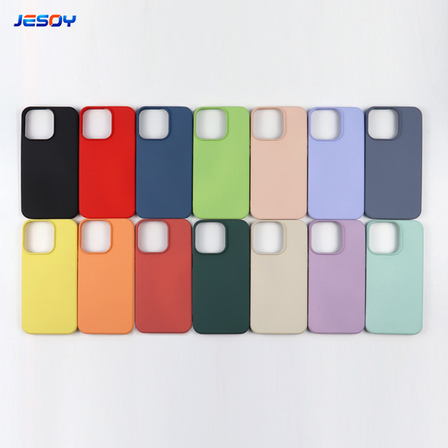 Fundas Para Celular Soft Silicon Shockproof Mobile Cover Rubber Liquid Silicone Phone Case for Iphone 13 Pro Max