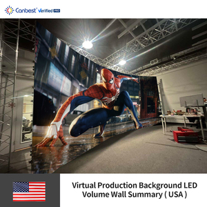 Canbest <span class=keywords><strong>Epro</strong></span> P1.9 1.953Mm 7000 X3000Mm 22.96Ftx9.84Ft Virtuelle Produktion Hintergrund LED Volume Wall Display Bildschirm in den USA - Product Image 2