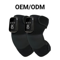 Masseur électrique pour les genoux, température réglable, compresse chaude, chauffe rapide en 10 secondes, tissu respirant à 5 couches, appareil rechargeable par USB