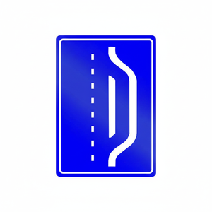 Señal de Tráfico Reflectante B-62, Tablero de Información de Seguridad para Uso en Carreteras - Product Image 2