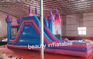 Château gonflable pour enfants, toboggan aquatique, combo gonflable pour fête, extérieur, jardin, commercial - Product Image 4