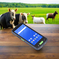 Dingdata DT910 Industrial, PDA Resistente al Agua IP67 de 5.5 Pulgadas, Colector de Datos Portátil 4G, Escáner de Código de Barras 2D, NFC, 64GB