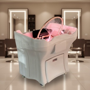 Kisen Modern Genuine Salon Massage <b>Table</b> with Constant Temperature Water Circulation and Head Spa Features Shampoo Basin - Product Image 1