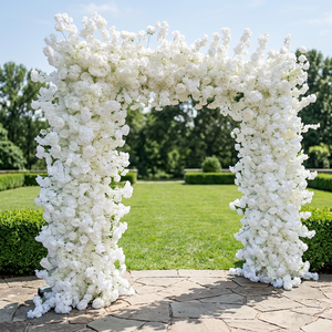 Arco de Flores de Cerezo Blancas Artificiales ZMHLHYJY, Estilo Natural, Ecológico, Duradero, Reutilizable, Decoraciones de Pared para Bodas - Product Image 3