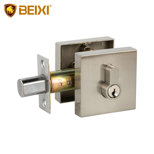 プライバシーセキュリティキー付きシングルシリンダーDeadlockプライベートルームメインエントランスドアロックDeadbolt - Product Image 1