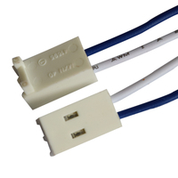 Jst Xhp 2.54Mm Konektor Pitch 2 Pin atau Maksimum 20 Pin Memanfaatkan Kabel 4 Pin 4 Cara 24awg Perempuan Idc Pigtail dengan Kabel Kawat
