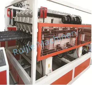 Automatic roof tile making machine price pvc resin roof tile glazed roof production line