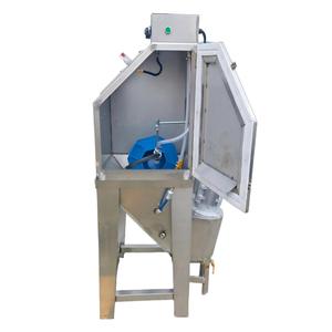 Automatic Water Tumbler Wet Sand Blasting Machine Sand Blaster Cabinet Motor Engine Pump High Productivity Easy Operate - Product Image 3