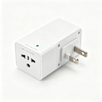 Protecteur de tension numérique T3, relais de tension réglable, affichage LED, stabilisateur de tension de phase AC, haute efficacité 0.99, électronique