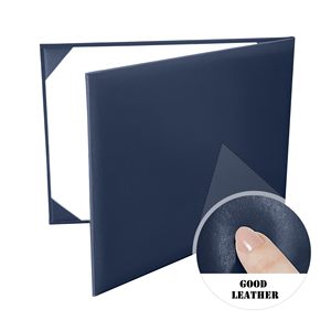 Porta Certificados de Cuero Liso con Impresión Personalizada, Resistente al Desgaste, Funda para Diploma de Graduación con Protección de Cinta en las Esquinas - Product Image 5