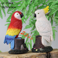 Statue à détecteur de mouvement en résine, figurines de grenouilles, ornements de portail, grenouilles artificielles pour jardin, vente chaude