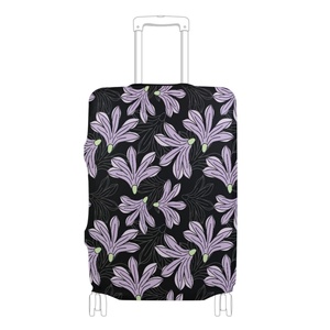 Durable Stretch Washable Hawaii Naupaka Flower Custom Design Travel Luggage Cover <b>Suitcase</b> Protector <b>Suitcase</b> Cover for 18-32" - Product Image 1