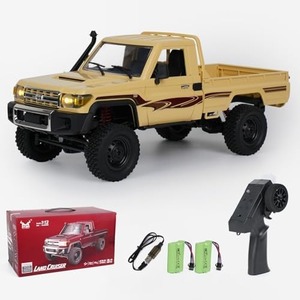 2025 MN82 1/12 <span class=keywords><strong>Coche</strong></span> RC 2.4G 4WD Crawler Camioneta Versión Mejorada MN-82 PRO con Faros Controlables 4x4 <span class=keywords><strong>Coche</strong></span> de Juguete RC - Product Image 1