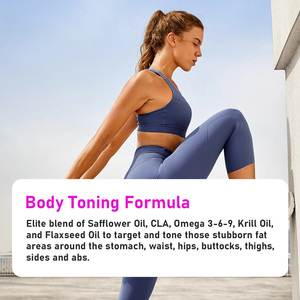 Fórmula de Alta Calidad para la Pérdida de Peso en Adultos, Agente Reductor de Grasa y Reafirmante Corporal en Cápsulas Blandas con Colesterol, Antioxidante - Product Image 3