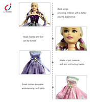 Chengji - Vente flash - Jouet adorable pour enfants - Poupées princesses élégantes et belles - Poupées en plastique de 11,5 pouces - Unisexe - Âges 0-13 ans