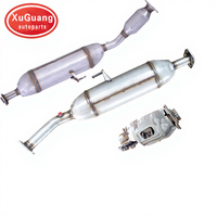 Vente en gros de pièce de système d'échappement de moteur automatique Toyoto LEVIN convertisseur catalytique universel à ajustement direct