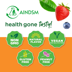 วิตามินกัมมี่โปรไบโอติกสำหรับเด็ก พร้อมพรีไบโอติกและวิตามินซี เสริมสร้างระบบย่อยอาหารและภูมิคุ้มกัน ได้รับการรับรองมาตรฐาน HACCP บรรจุ 60 เม็ด/ขวด - Product Image 3