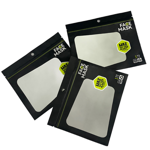 Customized Print 3 Side Seal Bag Plastic Pouch With Zipper Top Package Bag