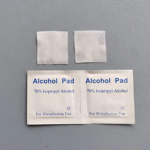 แผ่นชุบแอลกอฮอล์ทางการแพทย์ปลอดเชื้อแผ่น70% isopropyl - Product Image 1