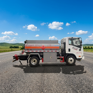 Camión Cisterna de Combustible FAW Pequeño 4*2, de Aleación de Aluminio y Acero, 5000 Litros, para Líquidos Inflamables, Transmisión Manual, Vehículo en Estado Nuevo - Product Image 5