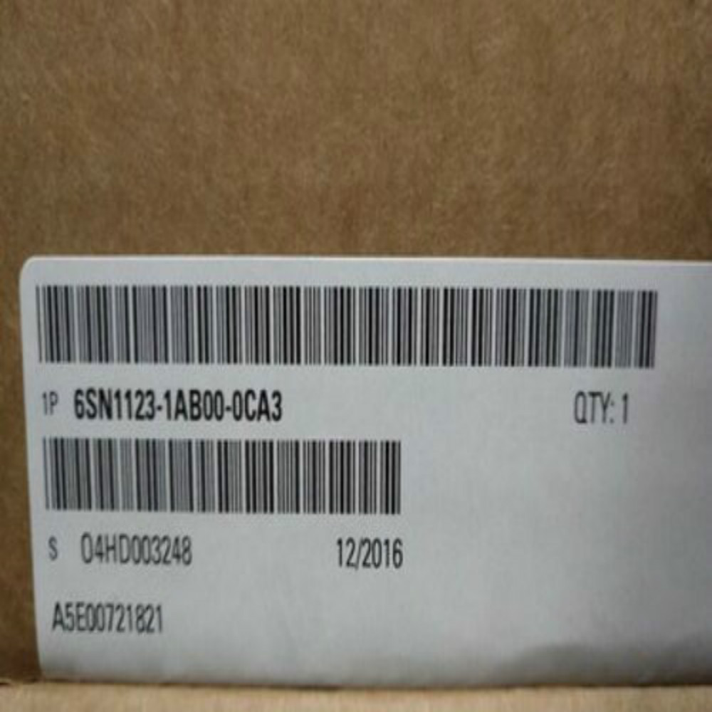 6sN1123-1AB00-0CA3 | SIMODRIVE | Новый оригинальный | Германия | 6SN1 123-1AB00-0CA3