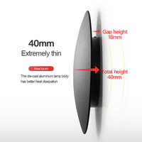 Applique Murale LED Moderne d'Intérieur, Lampe Décorative Ronde Luminescente pour Salon, Chambre à Coucher, Chevet, Escalier