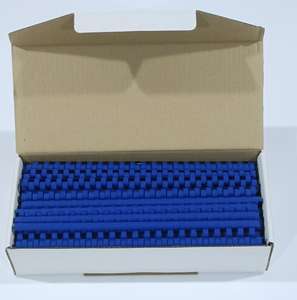 Ganghua Couleur A4 21 <span class=keywords><strong>Anneaux</strong></span> Livre PVC Plastique <span class=keywords><strong>Reliure</strong></span> Peigne Anneau - Product Image 3