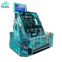 Ventes directes d'usine 360 degrés rotatif Machine de jeu réalité virtuelle montagnes russes 360 simulateur 9D VR Double chaise
