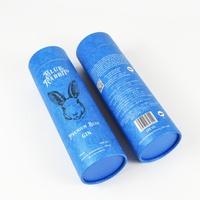 Tube cylindrique en papier kraft écologique Crown Win pour baume à lèvres et bougies, avec design personnalisé et caractéristiques recyclables