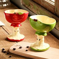 Niedliche Apfel-Duft Öko-Freundliche Handgefertigte Laterne Porzellan Heimdekoration Kreatives Verlobungsgeschenk Beste Freundin Festliches Design