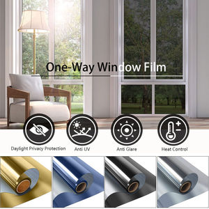Modern One Way <strong>Mirror</strong> <strong>Window</strong> Film UV Reflective Privacy Tint <strong>Foil</strong> Peel Stick Installation for Home Office Mall - Product Image 3