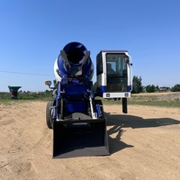 Camion malaxeur à béton autochargeur 8m³ / 10m³ robuste avec châssis, prix de gros compétitif pour les acheteurs en gros