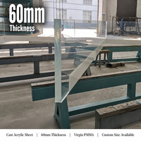 Grandview UV-Beständige Acryl-Villa-Bodenplatten Maßgefertigte Größe für Kommerzielle Acrylplatten für Schwimmbäder
