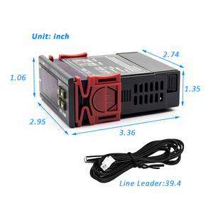Bộ Điều Khiển Nhiệt Độ Kỹ Thuật Số STC 1000 Bộ Điều Nhiệt Bộ Điều Nhiệt STC-1000 Làm Mát Sưởi Ấm LED 10A 12V 24V 220V Cho Lồng Ấp - Product Image 2