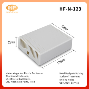 Kunststoffgehäuse Elektrischer Intelligenter Wasserleck-Detektor ABS Maßgefertigtes Drahtloses Eintauchsensor-Alarmgehäuse Kunststoffgehäuse - Product Image 2
