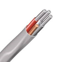 Câble électrique en cuivre NMD90 14/2 NMD90 14/3 NMD90 12/2 NMWU 8/3 AWG, fil électrique, certifié Canada C S A