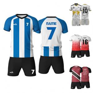 2025 son özel futbol kıyafetleri yüksek kalite 100% Polyester Jersey gömlek gerçek spor forması erkekler kadınlar için yeni Model futbol için - Product Image 1