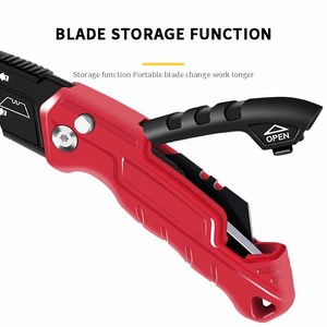Couteau multifonction robuste OEM avec verrouillage automatique, poignée confortable, lame tranchante, coupe légère, portable, pour bricolage, couteau utilitaire OEM - Product Image 6