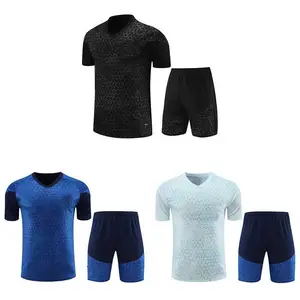Produk baru 24-25 kualitas tinggi kasual Ascension pakaian olahraga sepak bola pria bernapas jersey pakaian latihan