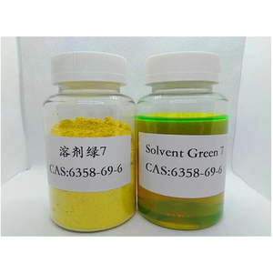 Colorante Solvente de la Marca JQ, Color Verde Solvente 7 (CAS 6358-69-6, Otro Nombre Verde SGR B) para Aplicaciones de Trazado, Superventas - Product Image 1