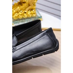 Sepatu Kulit Formal Klasik Sederhana Pria, Sepatu Kasual Kulit Datar Desainer Modis Berkualitas Tinggi untuk Pria - Product Image 5