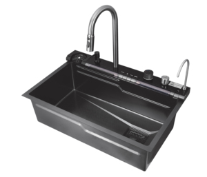<span class=keywords><strong>Lavello</strong></span> da <span class=keywords><strong>Cucina</strong></span> Intelligente Moderno con Controllo Touch Multifunzione, <span class=keywords><strong>Lavello</strong></span> Digitale per Cucine Contemporanee - Product Image 2
