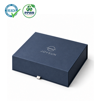 Boîte cadeau magnétique personnalisée de style livre, emballage rigide durable pour les ensembles de soins de la peau, les ensembles de toilettage, les cadeaux pour influenceurs PR