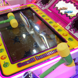 Piccolo dio martello Knock attrezzatura per videogiochi Pat Pat Le nuovo Puzzle criceto macchina della lotteria a gettoni per bambini fatta di plastica - Product Image 4