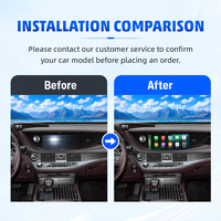 8 + 128G Android Otomatik Kablosuz Video Arayüz Modülü OEM Ekran Yükseltme Multimedya Kutusu Lexus LS 2018-2020 için Netflix YouTube GPS